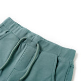 Vidaxl kindershort met trekkoord 92 oudpetrol