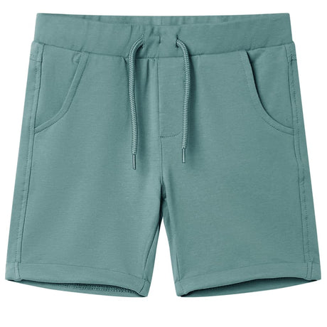 Vidaxl kindershorts met trekkoord 104 oudpetrol