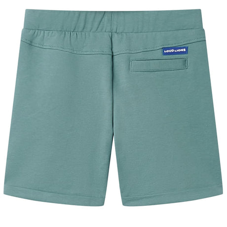 Vidaxl kindershorts met trekkoord 128 oudpetrol