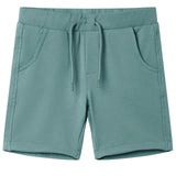 Vidaxl kindershorts met trekkoord 140 oudpetrol