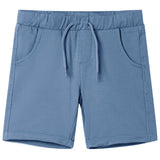 Vidaxl kindershorts met trekkoord 128 donkerblauw