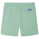 Vidaxl kindershorts met trekkoord 116 lichtkaki