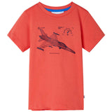 VidaXL Kindershirt 116 lichtrood