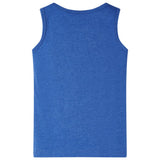 Vidaxl kindertopje 104 gemêleerd blauw