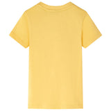 Vidaxl kindershirt 116 lichtokerkleurig