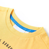Vidaxl kindershirt 128 lichtokerkleurig
