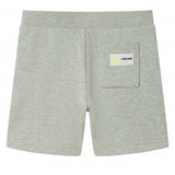 Vidaxl kindershorts met trekkoord 128 gemêleerd lichtkakikleurig
