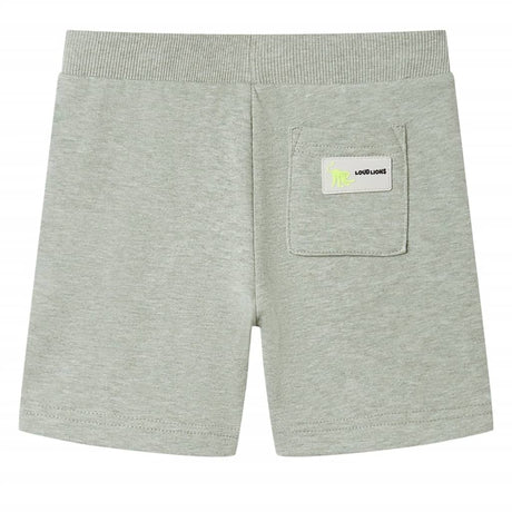 Vidaxl kindershorts met trekkoord 128 gemêleerd lichtkakikleurig