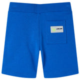 Vidaxl kindershort met trekkoord 140 blauw