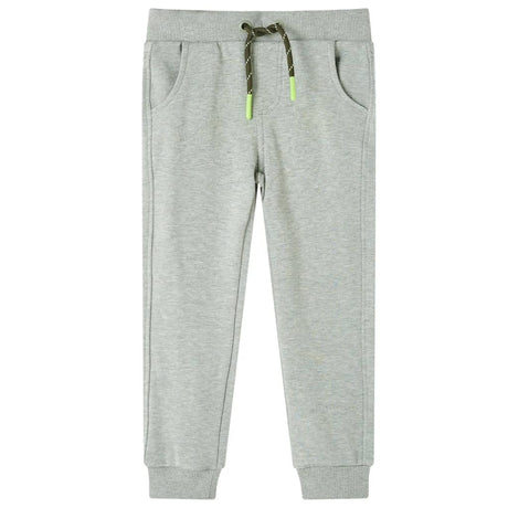 Vidaxl kinderjoggingbroek 92 lichtkaki