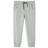 Vidaxl kinderjoggingbroek 128 lichtkaki