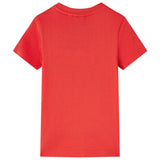 Vidaxl kindershirt 128 rood