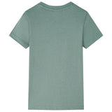 Vidaxl kindershirt 104 kakikleurig