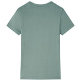 VidaXL Kindershirt 116 kakikleurig