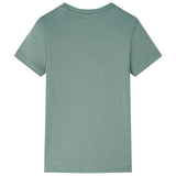 Vidaxl kindershirt 140 kakikleurig