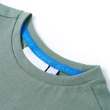 Vidaxl kindershirt 140 kakikleurig