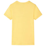 Vidaxl kindershirt 128 lichtokerkleurig