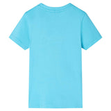 VidaXL Kindershirt 104 zeeblauw