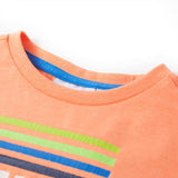 VidaXL Kindershirt 92 neonoranje