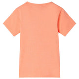 VidaXL Kindershirt 116 neonoranje