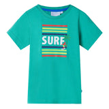 Vidaxl kindershirt 140 groen