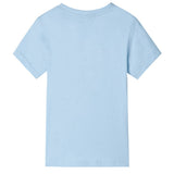 VidaXL Kindershirt 104 lichtblauw
