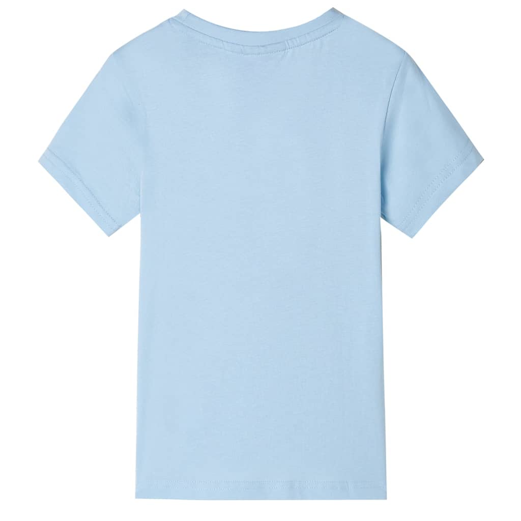 VidaXL Kindershirt 116 lichtblauw