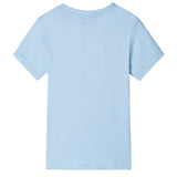 VidaXL Kindershirt 116 lichtblauw