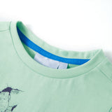 VidaXL Kindershirt 116 lichtgroen