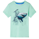 VidaXL Kindershirt 128 lichtgroen