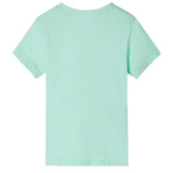 VidaXL Kindershirt 128 lichtgroen