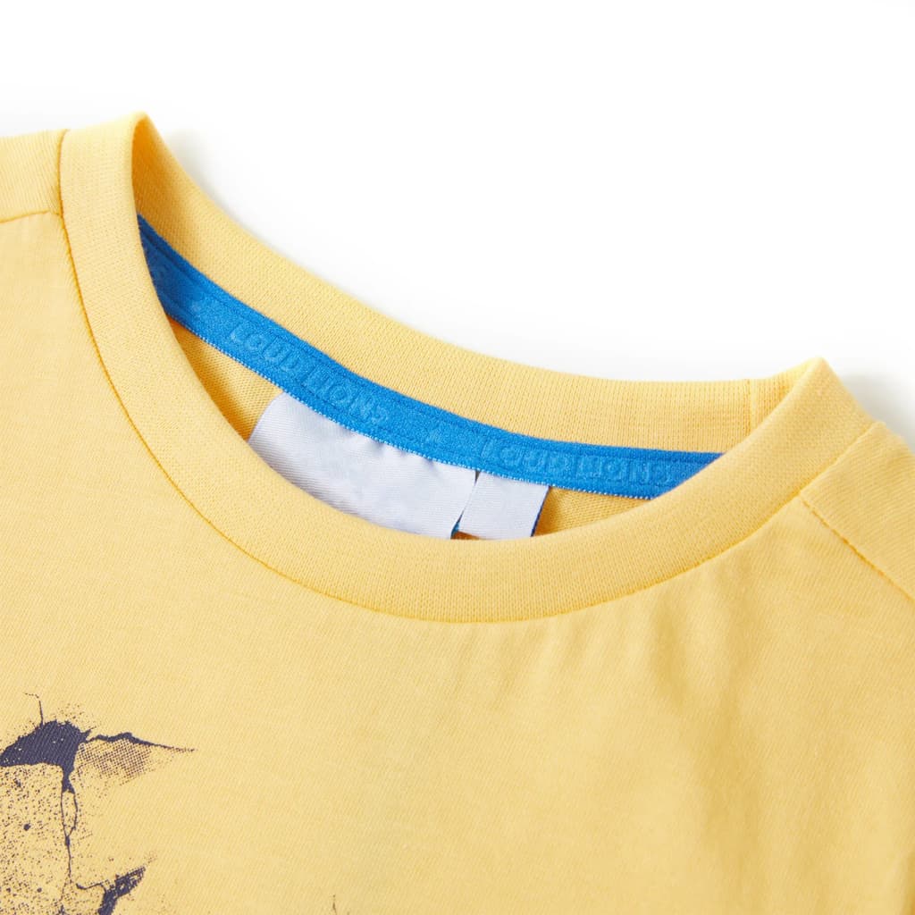 VidaXL Kindershirt 140 geel
