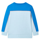 Vidaxl kindertrui 104 felblauw en lichtblauw