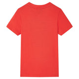 Vidaxl kindershirt met korte mouwen 140 rood
