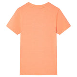 VidaXL Kindershirt met korte mouwen 140 neonoranje