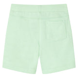 VidaXL Kindershorts met trekkoord 92 felgroen