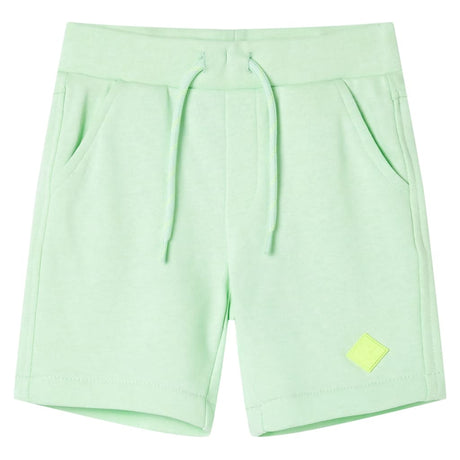 Vidaxl kindershorts met trekkoord 128 felgroen