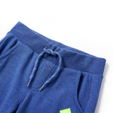 Vidaxl kinderjoggingbroek 116 gemêleerd blauw