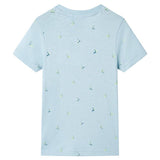 Vidaxl kindershirt 140 lichtblauw