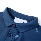 Vidaxl kinderpoloshirt 104 donkerblauw