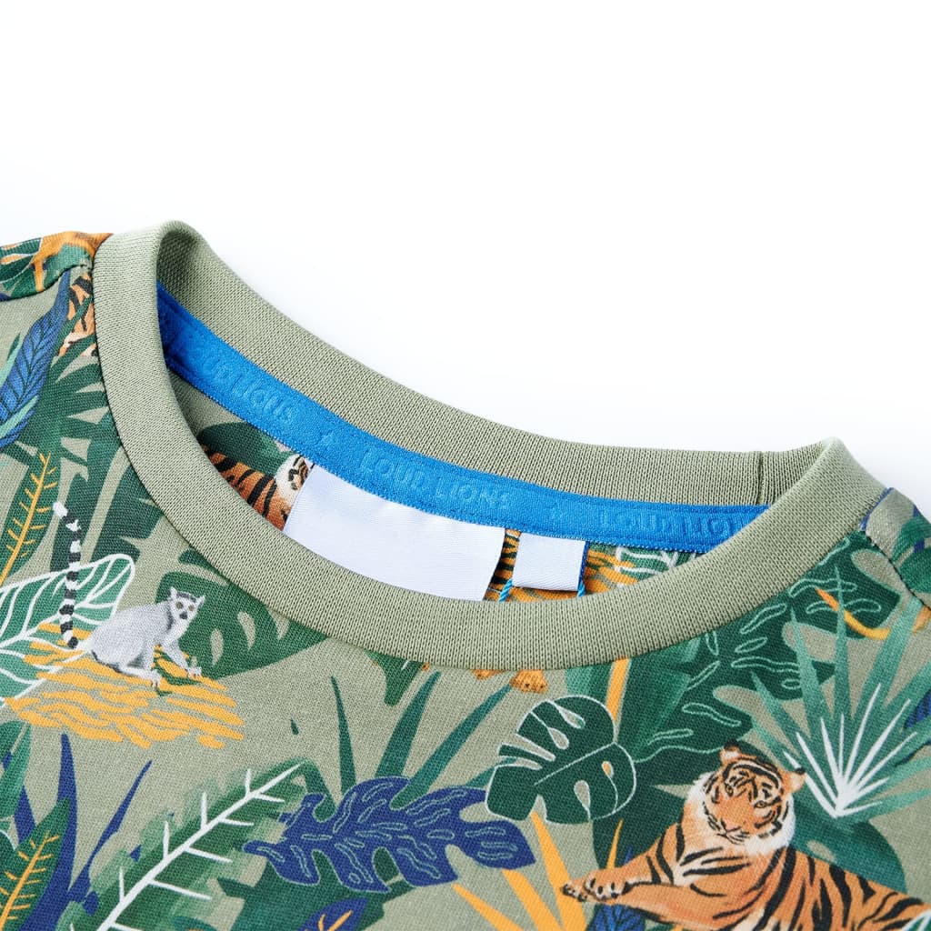 VidaXL Kindershirt met korte mouwen 92 meerkleurig