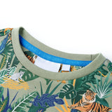 VidaXL Kindershirt met korte mouwen 92 meerkleurig