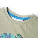 Vidaxl kindershirt met korte mouwen 116 lichtkakikleurig