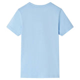 Vidaxl kindershirt met korte mouwen 104 lichtblauw