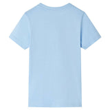 Vidaxl kindershirt met korte mouwen 116 lichtblauw