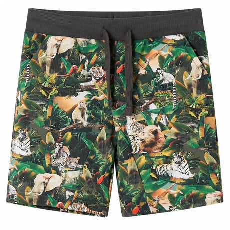 Vidaxl kindershorts met trekkoord 128 oudpetrol