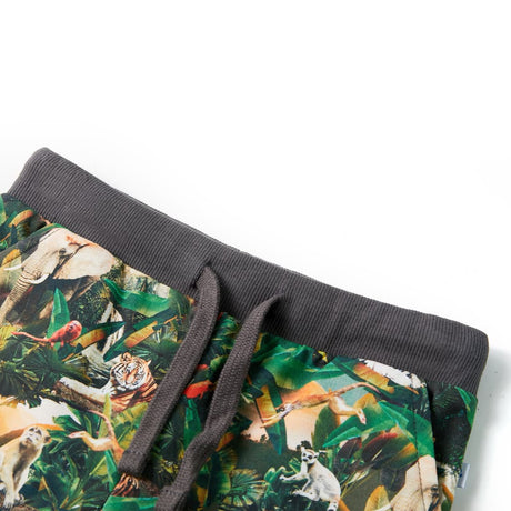Vidaxl kindershorts met trekkoord 140 oudpetrol