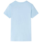 Vidaxl kindershirt 128 lichtblauw