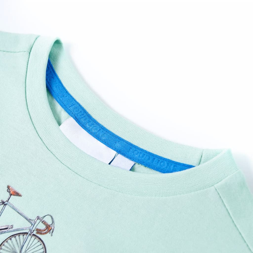 Vidaxl kindershirt 104 lichtmintkleurig