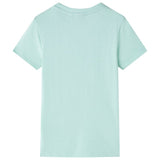 Vidaxl kindershirt 116 lichtmint